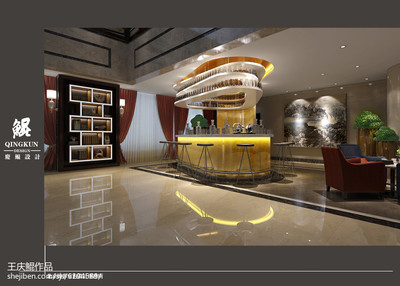 北京私人會所-裝修設計效果圖-王慶鯤設計師作品-設計本